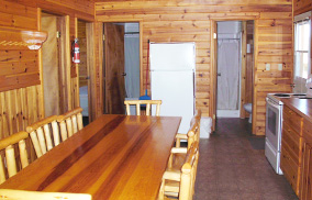 Cabin 7 dining room